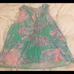Lilly Pulitzer Essie top  size xl